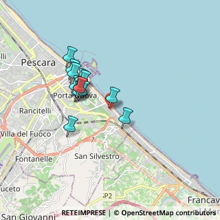 Mappa Viale Teofilo Patini, 65129 Pescara PE, Italia (1.51714)