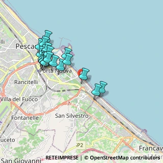 Mappa Viale Teofilo Patini, 65129 Pescara PE, Italia (2.01)
