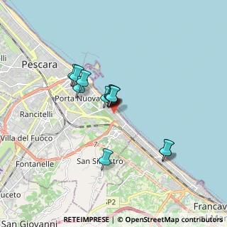 Mappa Viale Teofilo Patini, 65129 Pescara PE, Italia (1.38083)