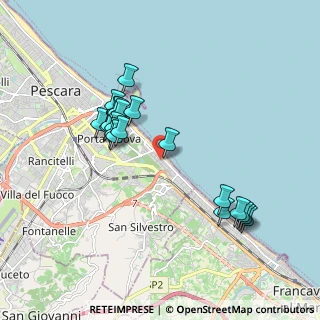 Mappa Viale Teofilo Patini, 65129 Pescara PE, Italia (1.8775)