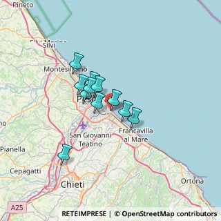 Mappa Viale Teofilo Patini, 65129 Pescara PE, Italia (4.85636)