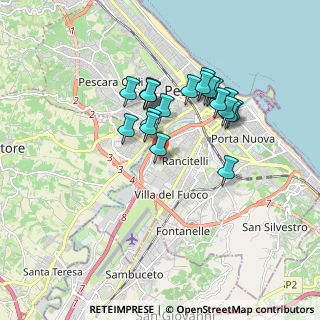 Mappa Via Stradonetto, 65123 Pescara PE, Italia (1.5745)