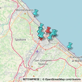 Mappa Via Stradonetto, 65123 Pescara PE, Italia (2.38091)