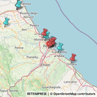 Mappa Via Stradonetto, 65123 Pescara PE, Italia (14.53)