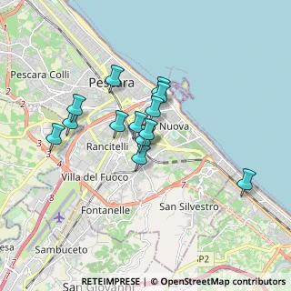 Mappa Via San Francesco D'Assisi, 65129 Pescara PE, Italia (1.45154)
