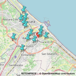 Mappa Via San Francesco D'Assisi, 65129 Pescara PE, Italia (1.83)