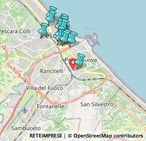 Mappa Via San Francesco D'Assisi, 65129 Pescara PE, Italia (1.94)