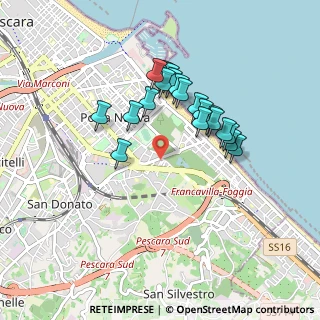 Mappa Via Matilde Serao, 65129 Pescara PE, Italia (0.804)