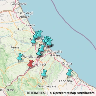 Mappa Via Matilde Serao, 65129 Pescara PE, Italia (11.97143)