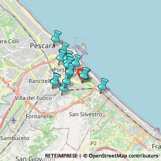 Mappa Via Matilde Serao, 65129 Pescara PE, Italia (1.16133)