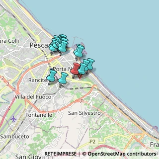 Mappa Via Matilde Serao, 65129 Pescara PE, Italia (1.4145)