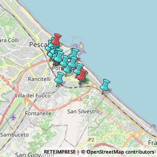 Mappa Via Matilde Serao, 65129 Pescara PE, Italia (1.316)