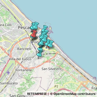 Mappa Via Matilde Serao, 65129 Pescara PE, Italia (1.21)