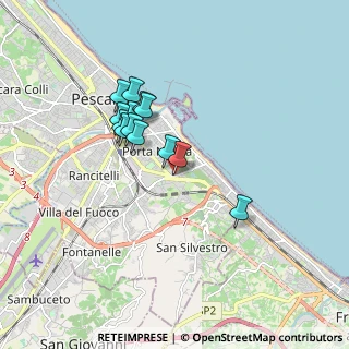 Mappa Viale Pineta, 65129 Pescara PE, Italia (1.46923)