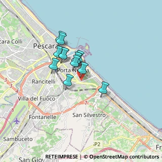 Mappa Viale Pineta, 65129 Pescara PE, Italia (1.28231)