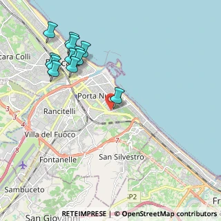 Mappa Viale della Pineta, 65129 Pescara PE, Italia (2.43917)