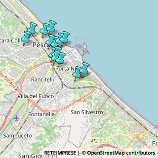 Mappa Viale della Pineta, 65129 Pescara PE, Italia (2.08214)