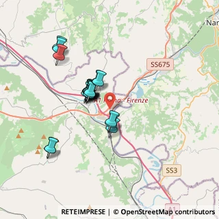 Mappa Via Tuscania, 01028 Orte VT, Italia (3.047)