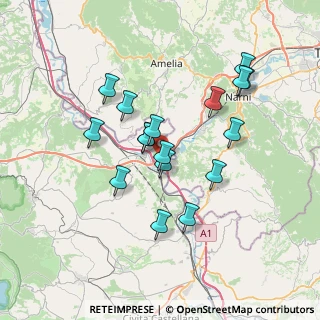 Mappa Via Tuscania, 01028 Orte VT, Italia (6.70941)