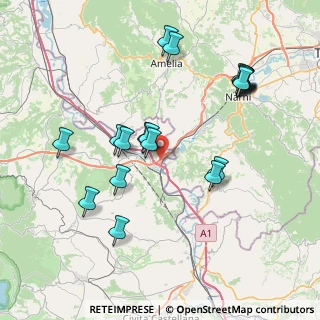Mappa Via Tuscania, 01028 Orte VT, Italia (8.502)
