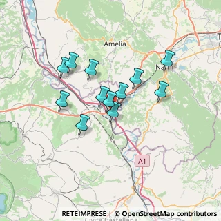 Mappa Via Tuscania, 01028 Orte VT, Italia (5.77667)