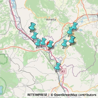Mappa Via Tuscania, 01028 Orte VT, Italia (6.815)