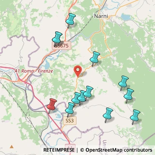Mappa Via Flaminia Vecchia, 05035 Narni TR, Italia (4.84692)