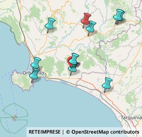 Mappa Via I. Silone, 58011 Capalbio GR, Italia (15.71455)