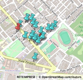 Mappa Viale Pepe, 65126 Pescara PE, Italia (0.1715)