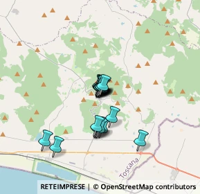 Mappa Capalbio, 58011 Capalbio GR, Italia (2.012)