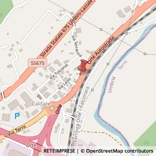 Mappa 01028 Caldare VT, Italia, 01028 Orte, Viterbo (Lazio)