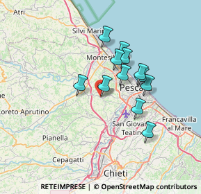 Mappa Via dei Calderai, 65010 Spoltore PE, Italia (5.7025)