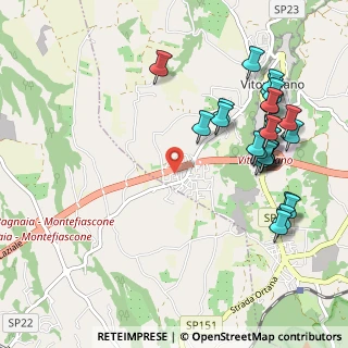 Mappa Via delle Dalie, 01030 Vitorchiano VT, Italia (1.24815)