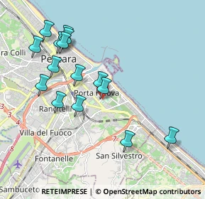 Mappa Viale V. Pepe, 65126 Pescara PE, Italia (2.11933)