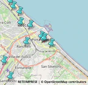 Mappa Viale V. Pepe, 65126 Pescara PE, Italia (2.45417)