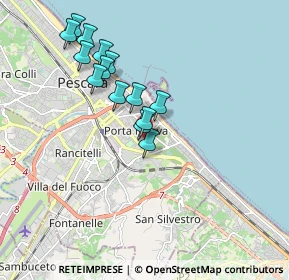 Mappa Viale V. Pepe, 65126 Pescara PE, Italia (1.71429)