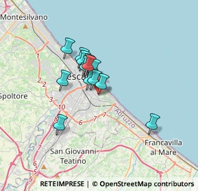 Mappa Viale V. Pepe, 65126 Pescara PE, Italia (2.43786)