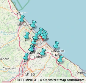 Mappa Viale V. Pepe, 65126 Pescara PE, Italia (5.84143)