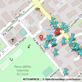 Mappa Via Tommaso da Celano, 65127 Pescara PE, Italia (0.07778)