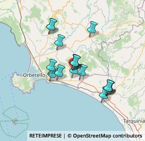 Mappa Via Nuova, 58011 Capalbio GR, Italia (11.85824)