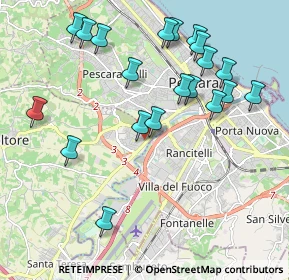 Mappa Via Berna, 65010 Villa Raspa PE, Italia (2.2675)