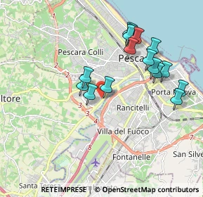 Mappa Via Berna, 65010 Villa Raspa PE, Italia (1.92938)