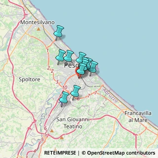 Mappa Via Cetteo Ciglia, 65128 Pescara PE, Italia (1.92818)