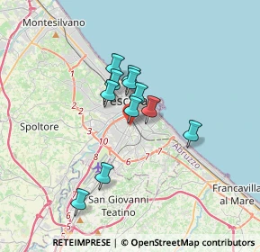 Mappa Via Cetteo Ciglia, 65128 Pescara PE, Italia (2.56091)