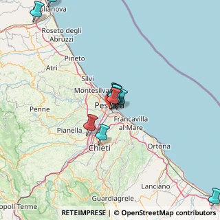 Mappa Via Cetteo Ciglia, 65128 Pescara PE, Italia (14.10455)