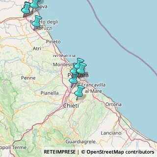 Mappa Via Cetteo Ciglia, 65100 Pescara PE, Italia (29.47571)