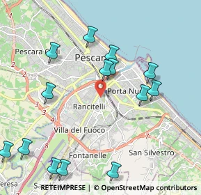 Mappa Via Cetteo Ciglia, 65128 Pescara PE, Italia (2.51)