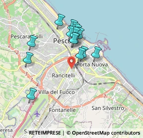 Mappa Via Cetteo Ciglia, 65128 Pescara PE, Italia (1.70533)