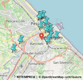 Mappa Via Cetteo Ciglia, 65128 Pescara PE, Italia (1.46231)