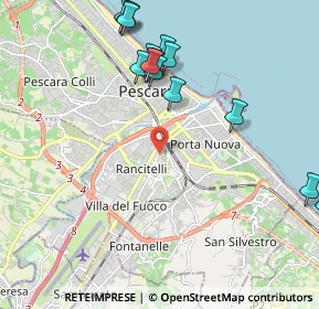 Mappa Via Cetteo Ciglia, 65128 Pescara PE, Italia (2.44929)